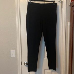 INC Black Stretch Leggings Sz 12